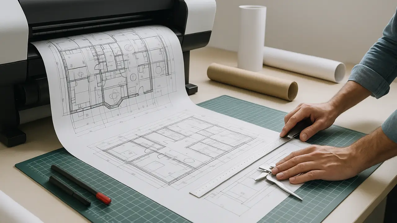 CAD rajz nyomtatás – Gyors és minőségi megoldások